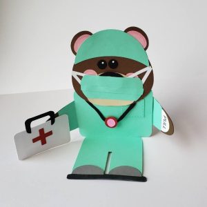 GIFT CARD HOLDER - DOCTOR BEAR