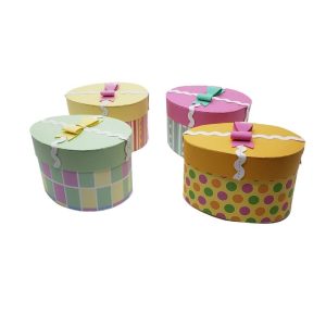 EASTER EGG GIFT BOXES - Set of 4