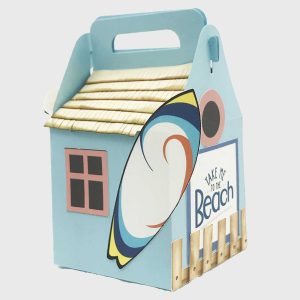 Beach Hut Gable Box Set of 6
