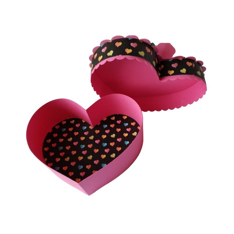 HEART GIFT BOX-MULTI-COLORED HEART BOX - Image 4