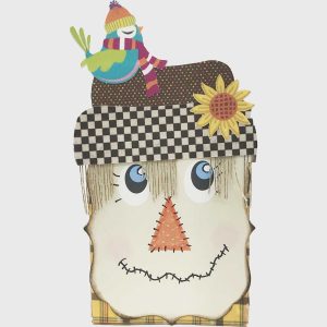 Set of 4 Scarecrow Favor Boxes