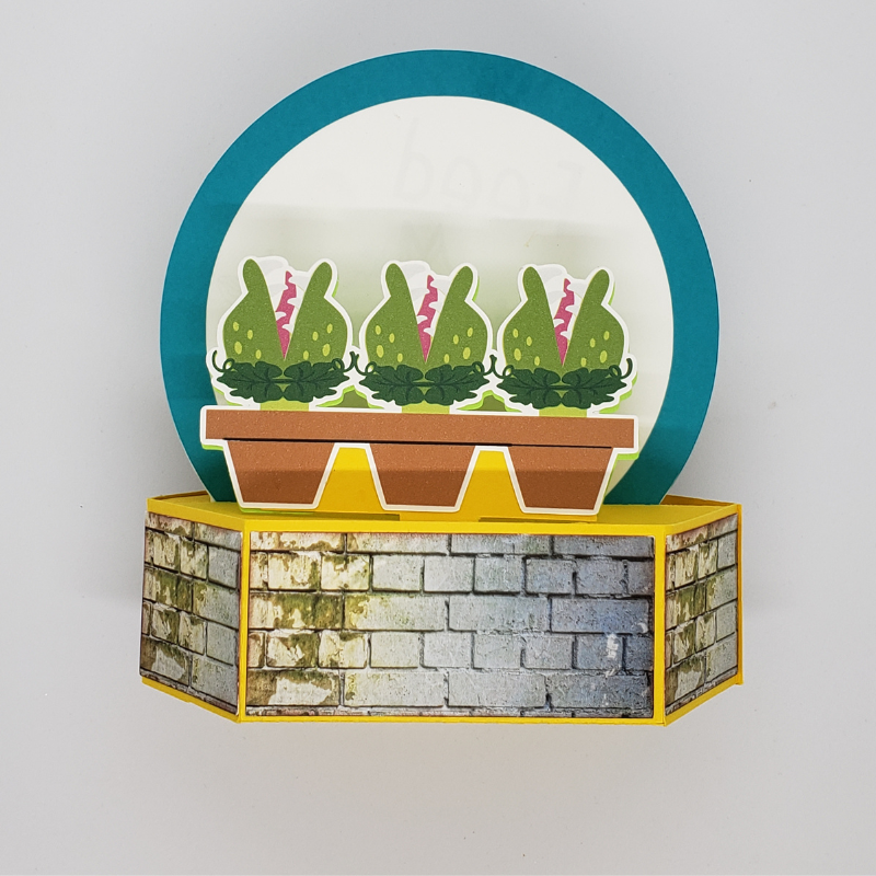 LITTLE SHOP OF HORRORS GREETING CARD - 3D POPUP - Image 2