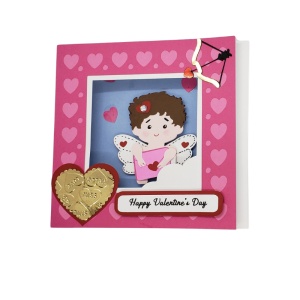 CUPID-INSPIRED TUNNEL CARD